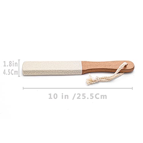 Kinepi Callus Remover Foot File, Pumice Stone for Feet Scrubber Wet and Dry Flat