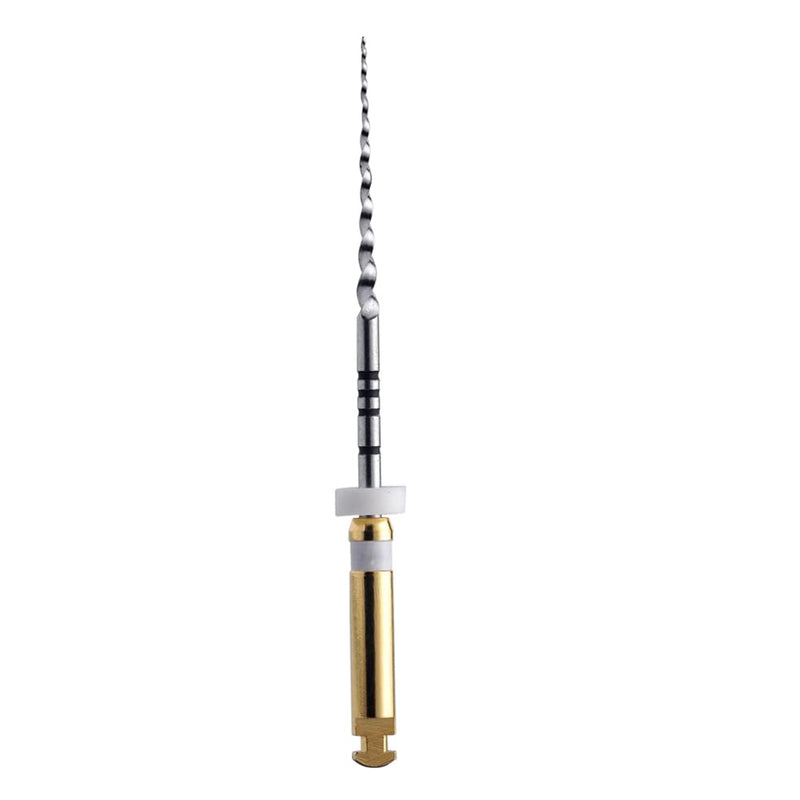 SNAWOP Dental Endo Files 6PCS Large Tapered Niti Rotary Files SX-F3 25MM Endodontic Root Canal Treatment Engine File