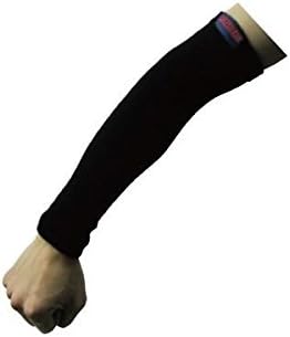 Mie Chemical Industry NO.TK02-BK Arm Cover, Bamboo Yarn Arm Cover, Black, Width: 3.5 inches (9 cm), Length: 11.8 inches (30 cm) - BeesActive Australia