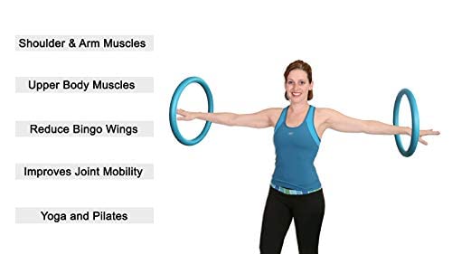 Sports Hoop Weighted ARMHOOP - 2 Hoops, Workout and Exercise 200.0 Grams