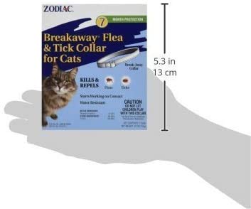 Zodiac Breakaway Flea & Tick Collar for Cats 7 Month Supply - Pack of 3 - BeesActive Australia