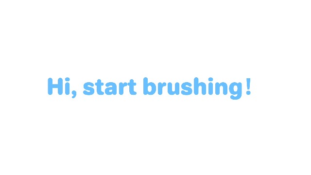 Kids Electric Toothbrush with Voice Encourage, for Ages 3+, Blue