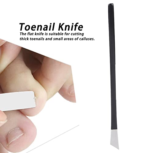 Pedicure Knife, Stainless Steel Ingrown Toenail Blade Tool, Toe Nail Correction Nippers Clippers for Feet Care Manicure Home Salon