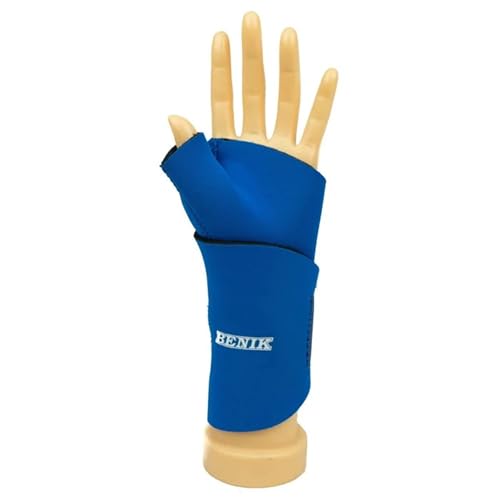 Benik Wrist/Thumb Wrap, Small- Supportive Neoprene Wrap for Wrist and Thumb Stabilization