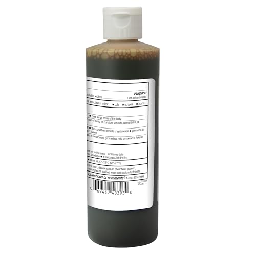 A+Health Povidone Iodine 10% First Aid Antiseptic Topical Solution 8 Fl oz 8 Fl Oz (Pack of 1)