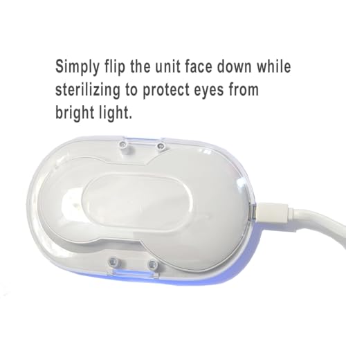 RED, BLUE, & RED+BLUE Gum Light, Oral Care Device with Sterilizing Case