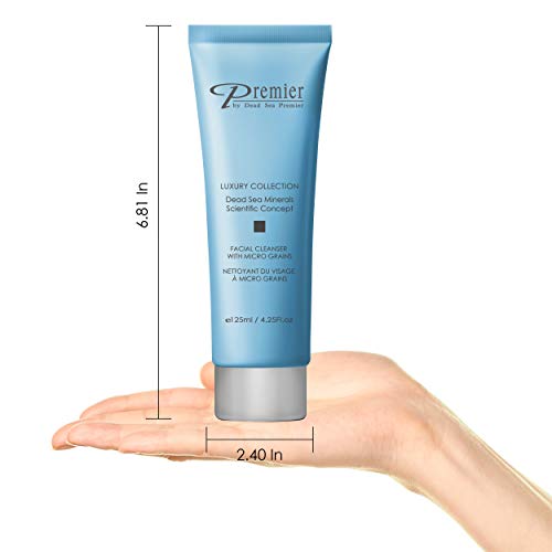 Premier Dead Sea Facial Cleanser with Micro Grains, 4.4 fl oz