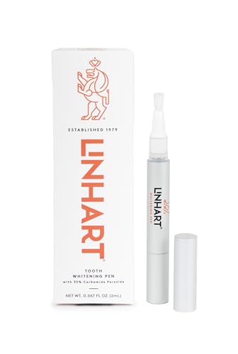 Linhart Teeth Whitening Pen – Professional Strength Gel for a Brighter Smile – Fast, Safe, and Easy-to-Use Whitening – No Sensitivity – Compact & Travel-Friendly – 30+ Applications