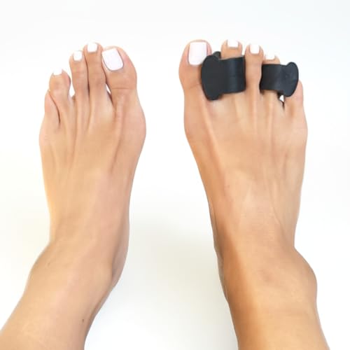 Spacer Mobility Single Toe Spacer for Bunion Relief and Plantar Fasciitis Support, Soft Gel Toe Separators for Alignment, Foot Tension and In-Shoe Comfort | 4 pieces