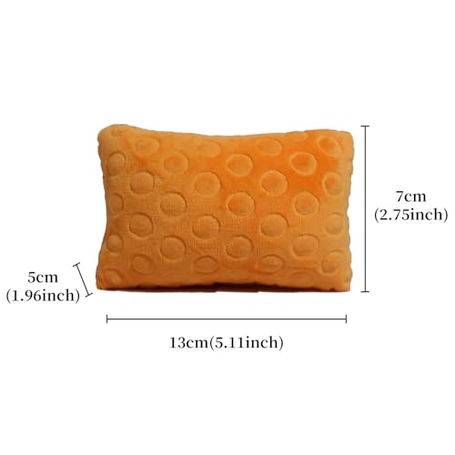 Stroke Patients for Hand Contracture Cushions Relief- Adjustable Palm Protector with Anti-Slip Grip Comfort Pillow Design, Reusable Hand Brace for Arthritis,Spasticity Post-Surgery Recovery for Men Women(Orange) Orange