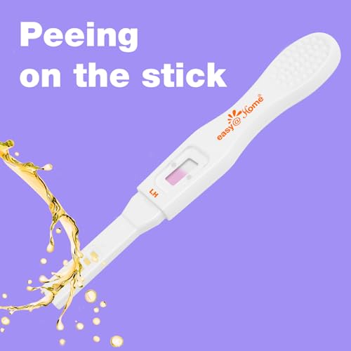 easy@Home 25 Ovulation Test Sticks, Midstream Fertility Test Kit 25 Count (Pack of 1)