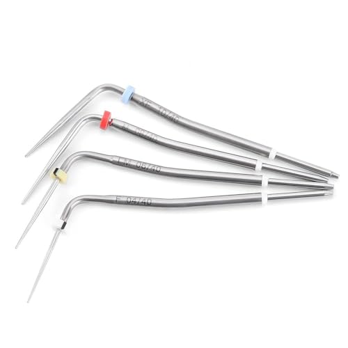 XUX 4pcs/Set Gutta Percha Pen Heated Tips Size F XF FM M for Obturation Gutta Percha System