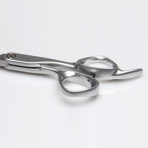 Fromm Transform 5.75" Hair Cutting Shears for Wet & Dry Hair, Matte Silver Japanese Steel Scissors with Beveled Blade for Experienced, & Professional Stylists, Cosmetology & Salon Supplies 5.75" Shear