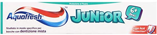 Aquafresh Toothpaste Junior After 6 Years 75ml / 2.54fl.oz, Pack of 4
