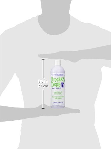 Chris Christensen Precious Drop Ready to Use Conditioner, Dog Conditioner, Groom Like a Professional, Reduces Frizz & Matting, Eliminates Breakage, All Coat Types, Made in USA, 16 oz - PawsPlanet Australia