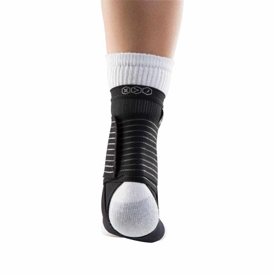 DonJoy Performance Figure 8 Ankle Sleeve with Straps for Moderate Support - Ankle Sprains, Strains, Inflammation, Swelling, Pain Large - BeesActive Australia