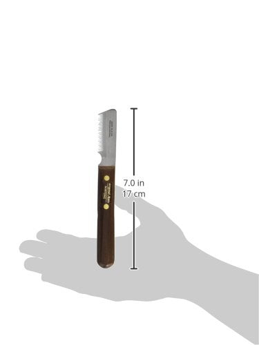 Mars Coat King Professional Dog Stripping Knife Grooming Tool, Fine Slant Tooth with Tapered Edge, Right-Handed - BeesActive Australia