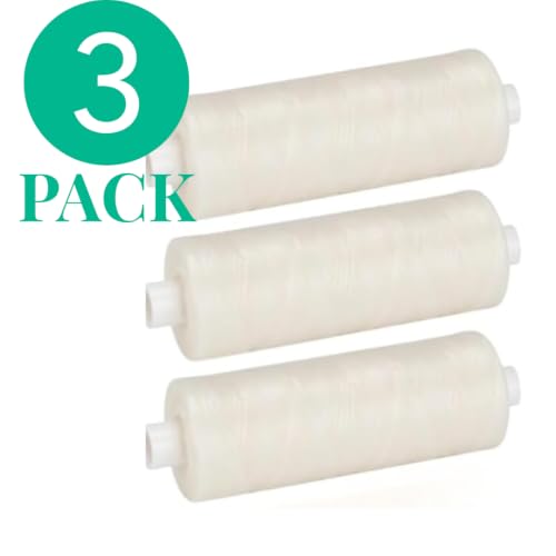 PTFE Dental Floss Bulk Spools 200 Yards, 3 Pack: Mint Flavor Mint and Unflavored Available