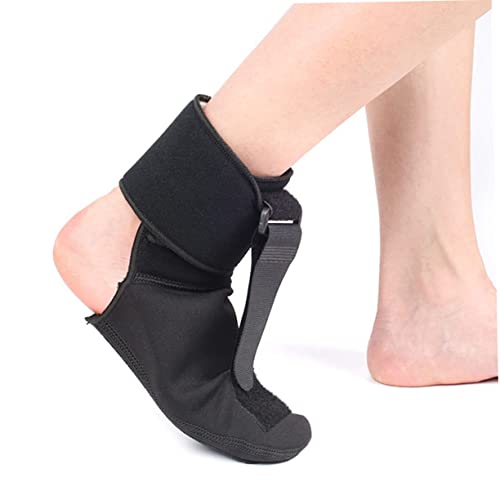 Adjustable foot Drop Fixing Strap foot Drop Protector and Orthotic Support for Walking Alignment Breathable Unisex Leg and Support 1 pack