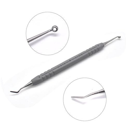 1 Piece Dental Composite Resin Filling kit Molding Tools,Gray Light gray