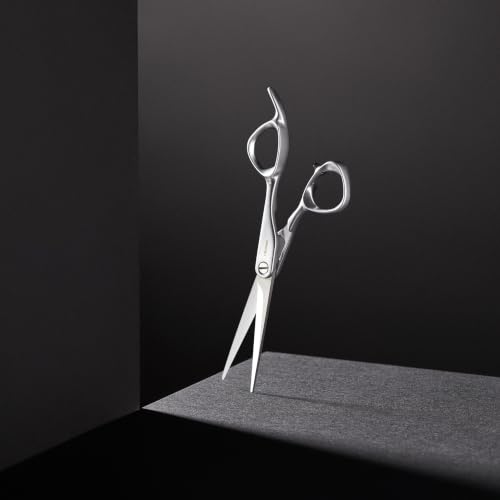 Fromm Transform 5.75" Hair Cutting Shears for Wet & Dry Hair, Matte Silver Japanese Steel Scissors with Beveled Blade for Experienced, & Professional Stylists, Cosmetology & Salon Supplies 5.75" Shear