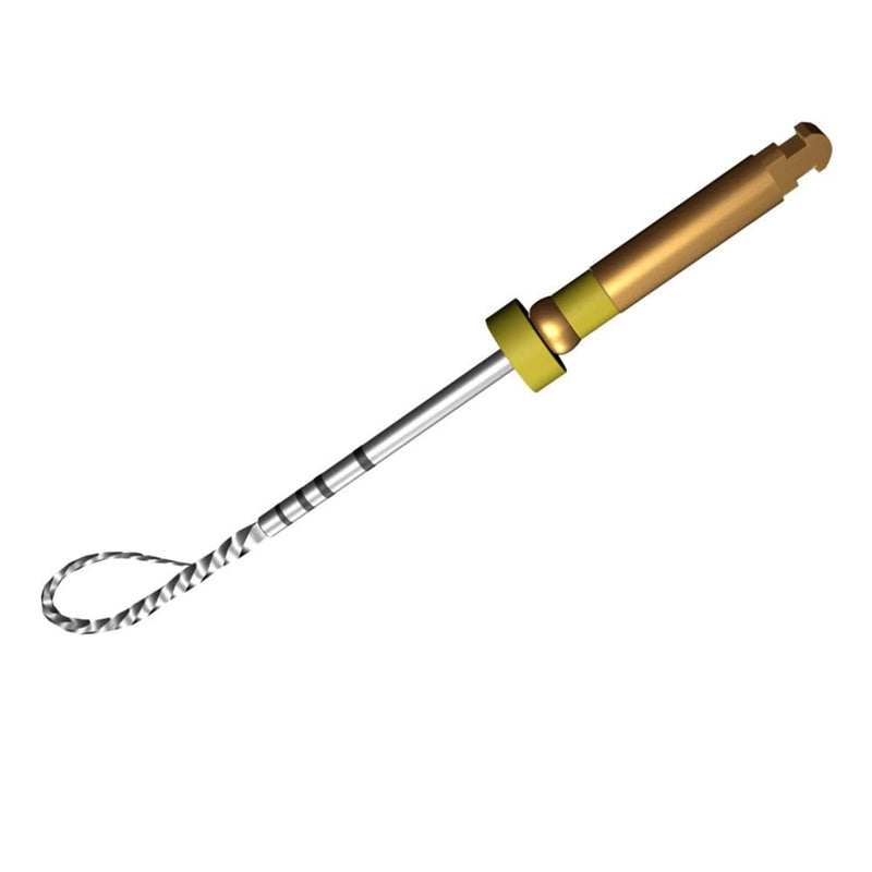 SNAWOP Dental Endo Files 6PCS Large Tapered Niti Rotary Files SX-F3 25MM Endodontic Root Canal Treatment Engine File