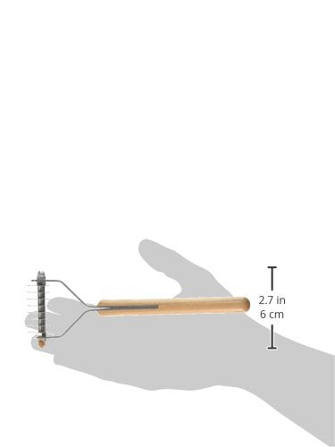 Unisex's Smart Manes Coarse Thinning Comb-White, 3-Inch - BeesActive Australia