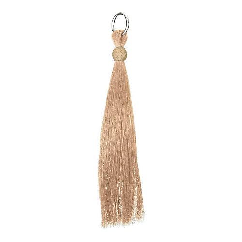 Tough 1 Royal King Horsehair Tassel with Ring Short Black