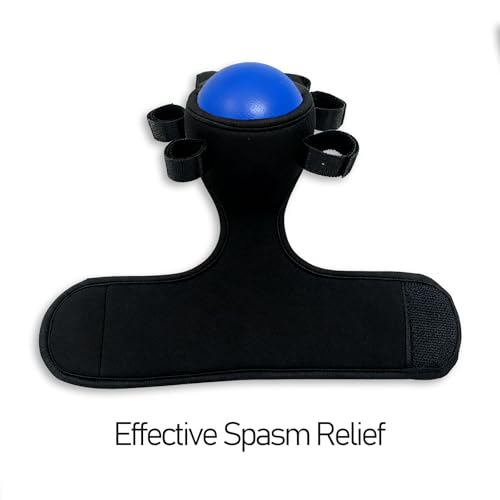 Anti Spasticity Hand Splint with Training Ball - Strap With Adjustable Finger Size,Orthosis Brace for Stroke Recovery, Spasm & Hemiplegia Rehabilitation for Adults - Hand Therapy Equipment for Functional Impairment 2