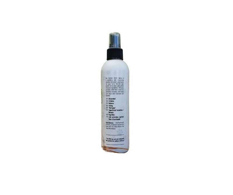 Canine BioFlavin Derm Spray - 8 oz - Unique Blend with Natural Ingredients - Relieve Discomfort, Itching, Redness, and Irritation - Soothing Relief for Healthy Coat