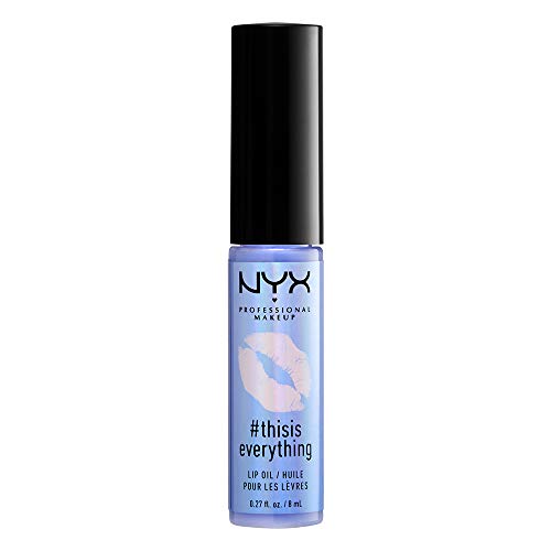 NYX PROFESSIONAL MAKEUP #THISISEVERYTHING Lip Oil, Lip Gloss - Sheer Lavender 0.03 Ounce (Pack of 1)