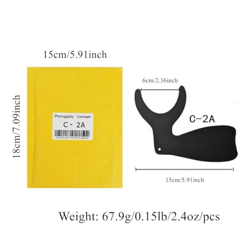 6 Size Dental Contraster Intraoral Photographic Black Background Board Photo Contrast Kit Palatal Photography 1