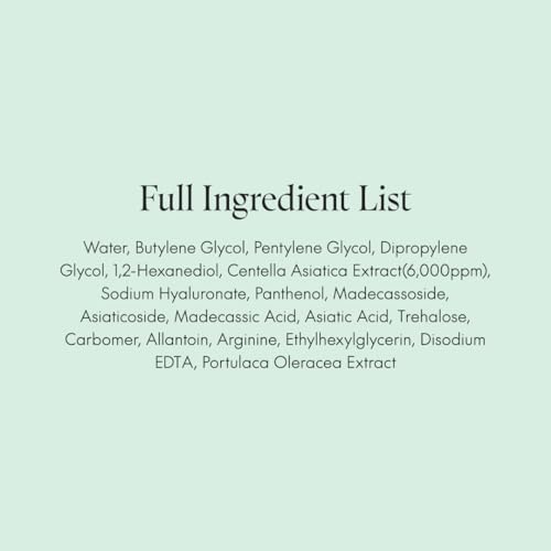 PURITO Centella Unscented Toner for Sensitive Skin, 6.76 fl.oz