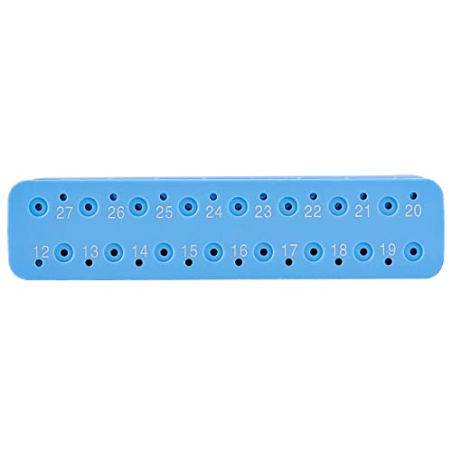 JMU Dental Endodontic Measuring Tools Holder Autoclaveable Endo Files Block Measuring Instrument Ruler
