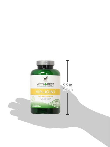 Vet's Best Advanced Hip & Joint Dog Supplements | Formulated with Glucosamine and Chondroitin to Support Dog Joint and Cartilage Health | 90 Chewable Tablets - BeesActive Australia