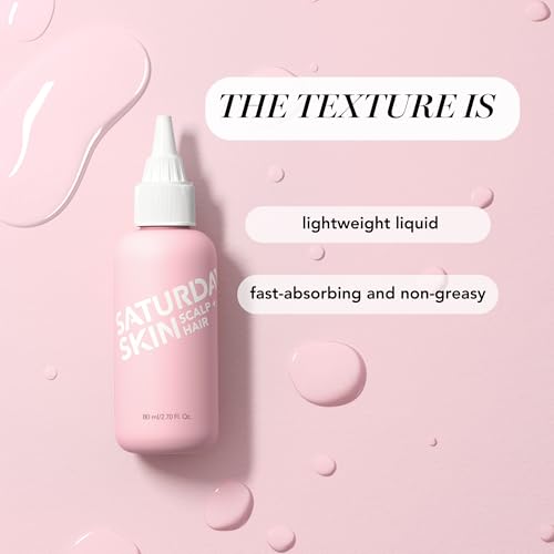 Saturday Skin Scalp Hair Growth Serum: Peptide Thinning Scalp Treatment