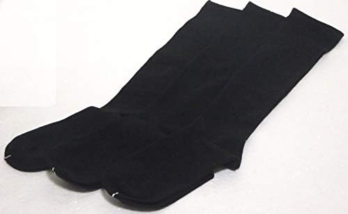 Socks Marche Women's Compression High Socks, Set of 4, Plain Black, Leg Swelling, 100% Cotton, Black - BeesActive Australia