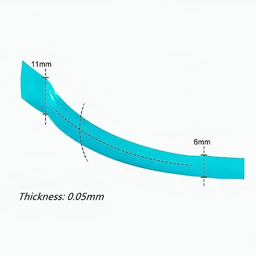 Dental Matrix Bands, Dental Sectional Contoured Matrices Strip Resin Restoration Matrix Band for Anterior Thickness 0.05mm Dentistry Materials