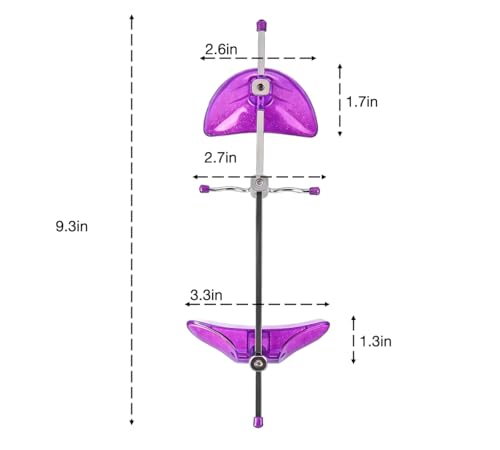 Adjustable Orthodontic Face Mask, Extraoral Headgear for Maxillary Orthopedics, Stainless Steel & Non-Toxic Plastic Dental Appliance with Single Lever, Forehead Rest and Chin Cup (Purple) Purple