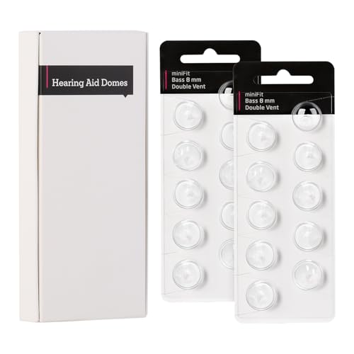 Genuine Hearing Aid Wax Guards for Oticon Prowax Minifit,5 Packs/30 Pcs&Universal Genuine Hearing Aid Wax Guards Supplies,2 Packs/20 Pcs
