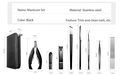 Fingernail & Toenail Clippers Set,Wide-Opening Large Toenail Clippers,Splash-Proof Fingernail Clippers for Men (Classic, Extra Large) Classic