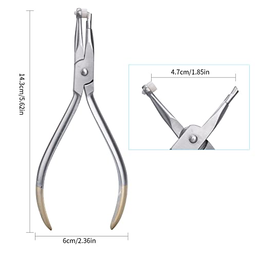 Dental Adhesive Removing Pliers - Orthodontic Cement Remover Pliers Braces Glue Bonding Remover Tool
