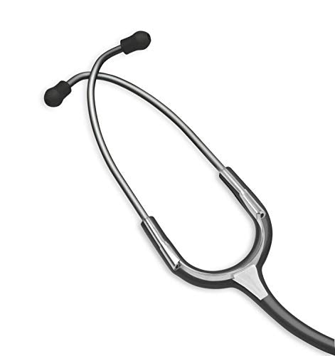 ADC Adscope 619 Ultra-Lite Clinician Stethoscope, AFD Tunable Technology Smoke Finish with Metallic Gray Tubing