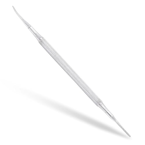 GLORY Professional Ingrown Toenail File & Lifter – Stainless Steel Double Sided Straight & Curved Nail File for Maicure,Pedicure Tool & Foot Care – Seniors & Adults