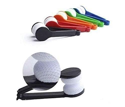 5 PCS Mini Sun Glasses Eyeglass Microfiber Spectacles Cleaner Soft Brush Cleaning Tool Microfiber Eyeglasses Cleaner Cleaning Clip