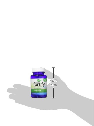 Nature's Way Extra Strength(1) Fortify Probiotic,Probiotics for Digestive Health,Prebiotics,50 Billion Live Cultures,Digestive & Immune Health Support*,30 Capsules,(Pack of 2) 30 Count (Pack of 2)
