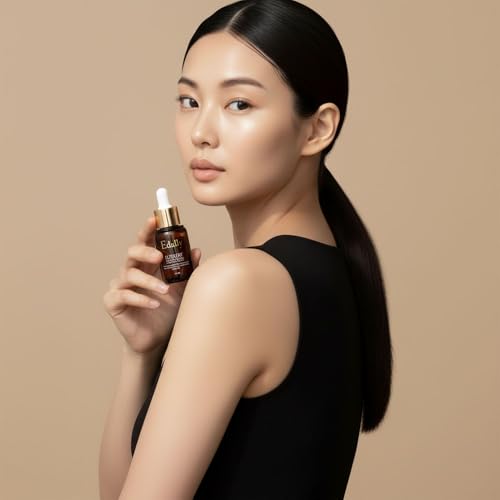 EX Marine Collagen Rejuvenating Ampoule Serum - Premium Korean Facial Skincare with Niacinamide & Hyaluronic Acid for Deep Hydrating & Firming Care [25ml / 0.85 fl.oz]