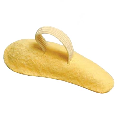 Pedifix Hammer Toe Crests Buttress Pads, Left, Small, Felt – 3-Pack for Toe Alignment and Pressure Relief (Part # 8154B-SL)
