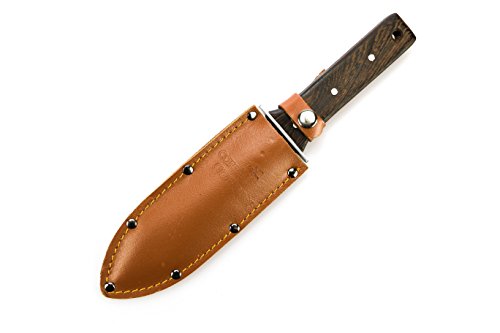 Hori Hori Knife, Premium Japanese Gardening Knife - Full Tang Garden Knives with Leather Sheath