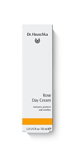Dr. Hauschka Rose Day Cream, Daily Moisturizer, 1.0 US fl oz, For Dry, Sensitive, Red Skin, With Shea Butter & Avocado Oil 1 Fl Oz (Pack of 1)